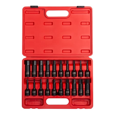 Sunex Tools 1/2 in. Drive 20-Piece Master Impact Hex Set 2637